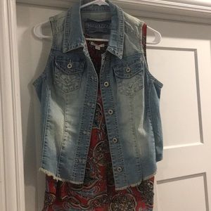 Denim vest!